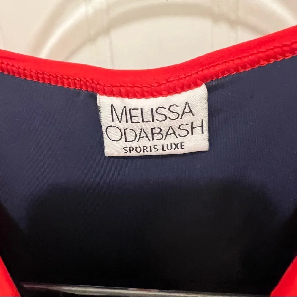 Melissa Odabash Navy and Red Womens One Piece Honolua
